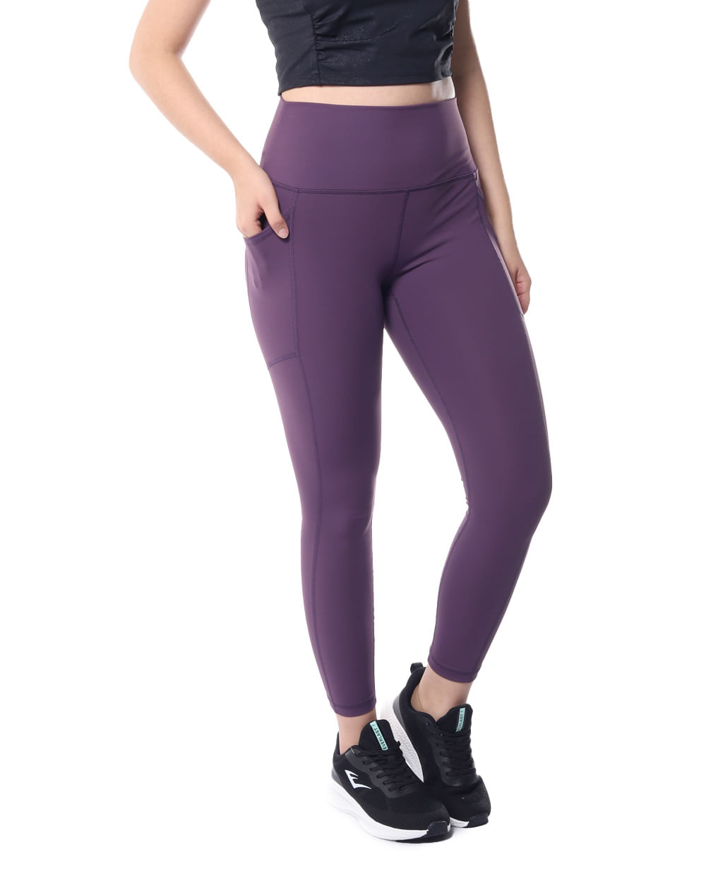 Legging RBX Deportivo Morado De Cintura Alta Para Mujer Siman Costa Rica