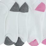 Set-de-6-pares-de-calcetines-multicolor-solido-para-niña