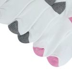 Set-de-6-pares-de-calcetines-multicolor-solido-para-niña