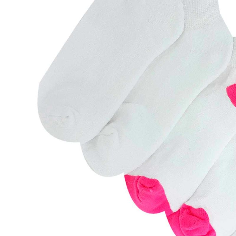 Set-de-6-pares-de-calcetines-multicolor-solido-para-niña