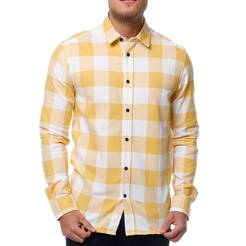 Camisa a cuadros para hombre