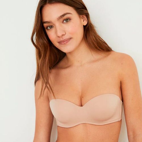 Brasier color beige para dama