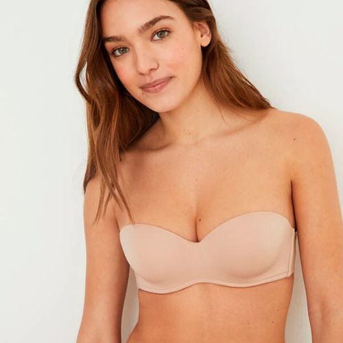 Brasier color beige para dama