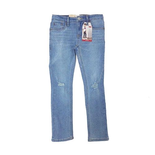 Jeans azul lavado para niño