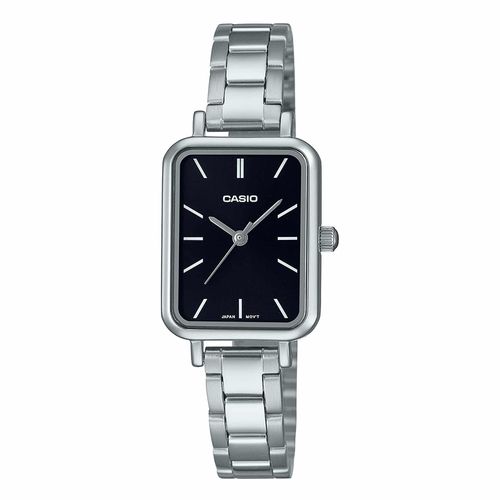 Reloj Casio análogo metal plateado para mujer