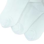 Set-de-3-pares-de-calcetines-blanco-solido-para-niña