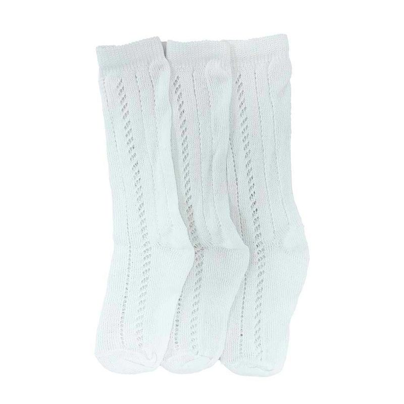 Set-de-3-pares-de-calcetas-blanca-calado-para-niña