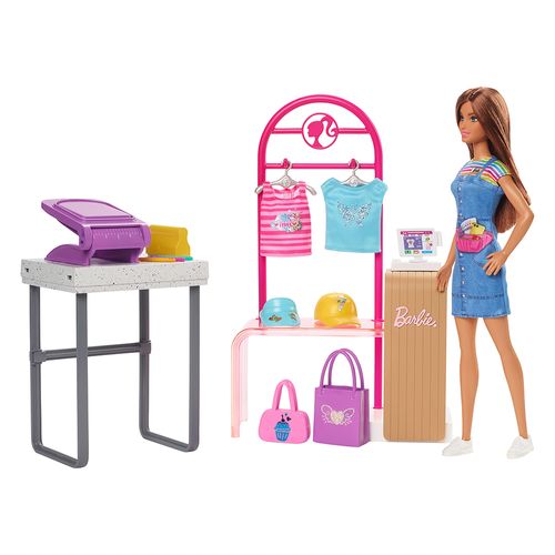 Barbie profesiones set de juego diseñadora de modas