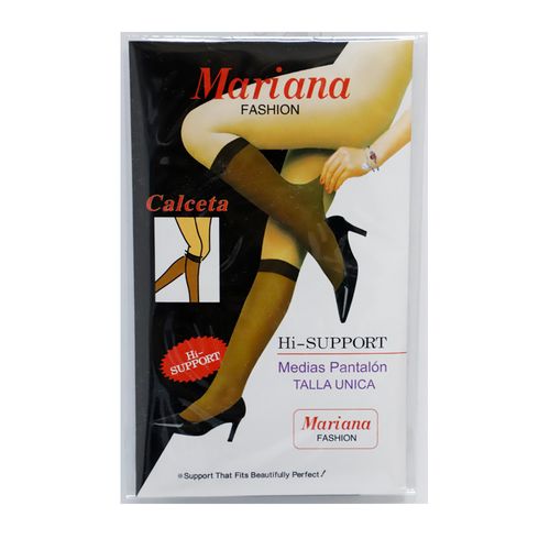 Calcetas Mariana color negro para dama