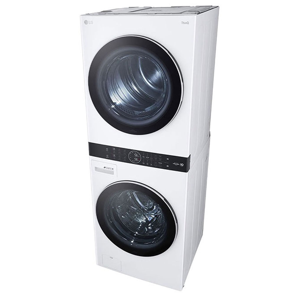 Torre de lavado y secado 22kg inverter dd, thin q blanco - Siman El ...