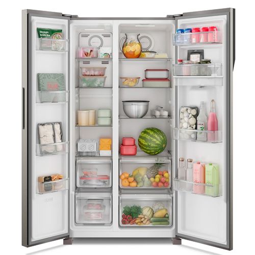 Refrigeradora Frigidaire 18 PCU Side by Side Inverter // FRSA19K2HVG