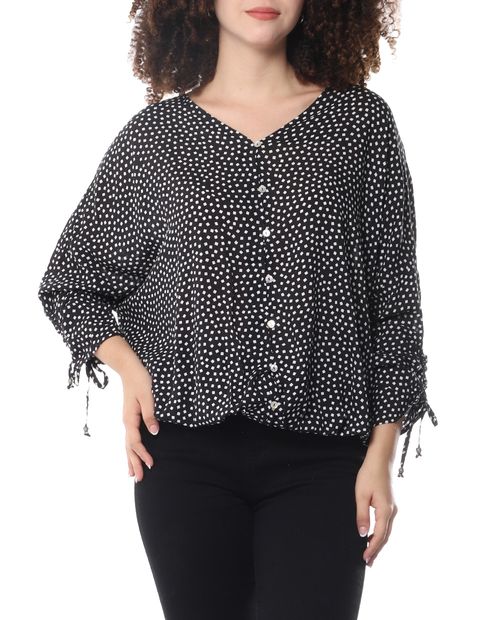 Blusa VS Sport casual mangas largas estampada para mujer
