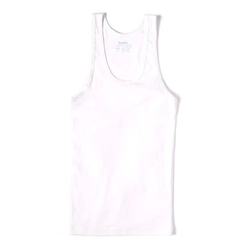 Camiseta interior St. Jacks blanca para hombre