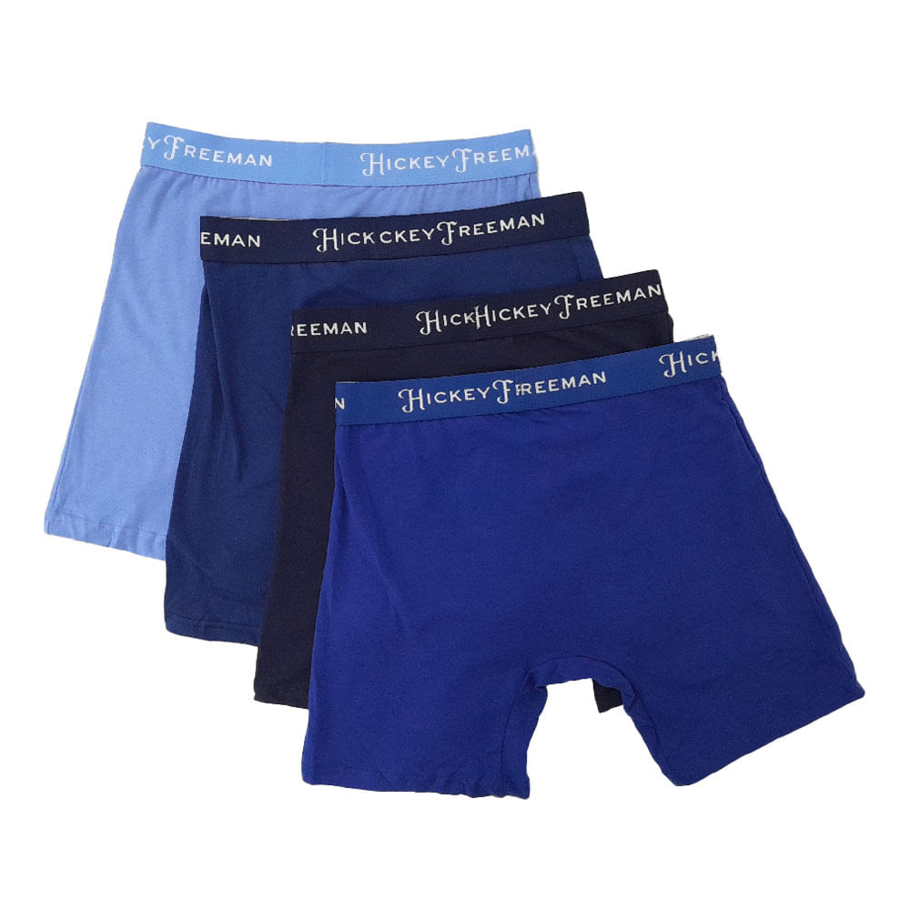 Paquete de 4 b xeres brief azules para hombre Siman El Salvador