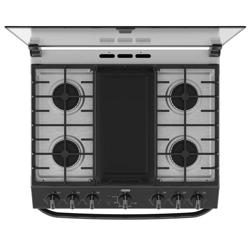Cocina 6 quemadores a gas 76 cm (30