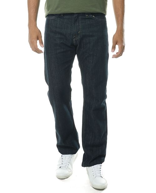 Jeans Levi's 505 azul denim straight fit para hombre