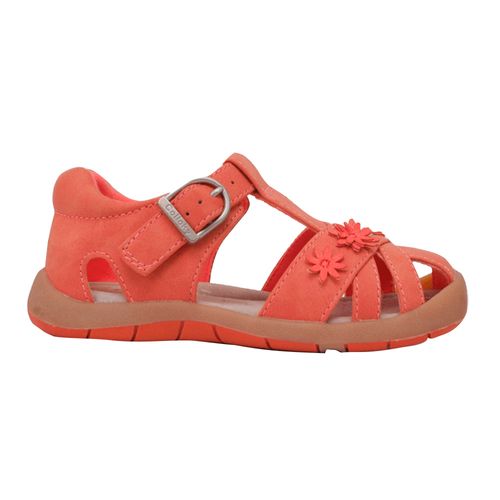 Sandalia casual Colloky anaranjado para niña bebé