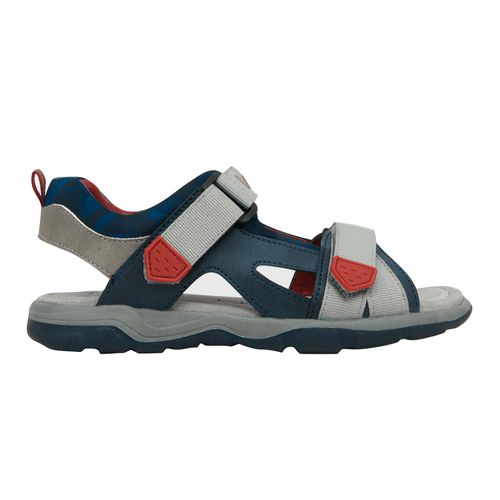 Sandalia casual Colloky color gris para niño