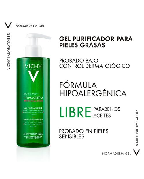 Gel Purificante Vichy Normaderm Phytosolution 400ml