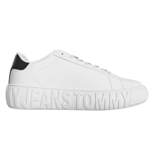Zapato deportivo casual Tommy Hilfiger color blanco para hombre