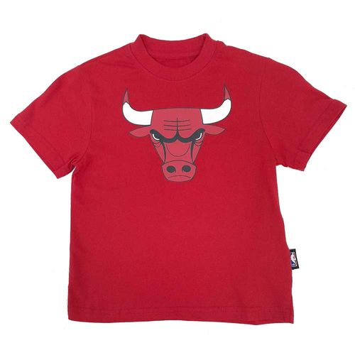 Camiseta roja con estampado del equipo NBA Chicago Bulls para niño