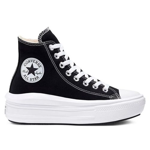 Zapato deportivo casual Converse Chuck Taylor All Star Move negro para mujer