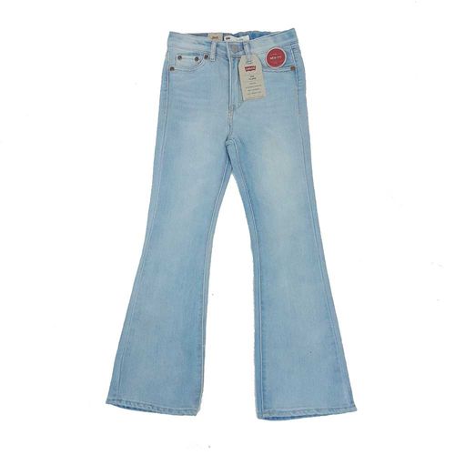 Jeans  Levi´s 726 celeste lavado para niña