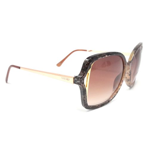 Lente de sol cuadrado para mujer Nine West