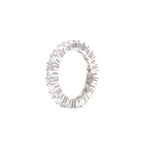 Anillo de plata DHB plateada para mujer