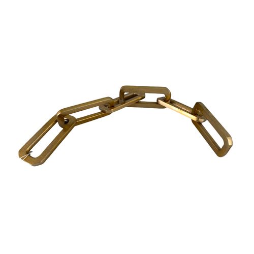 Cadena decorativa de aluminio 60.5x5.5 cm