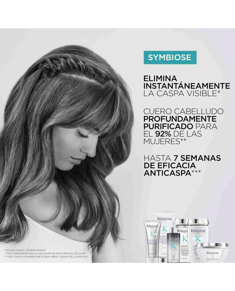 Sérum Cellulaire Nuit Kérastase K Symbiose - 90ml - Anti-pellicules Intensif - Neuf En Emballage