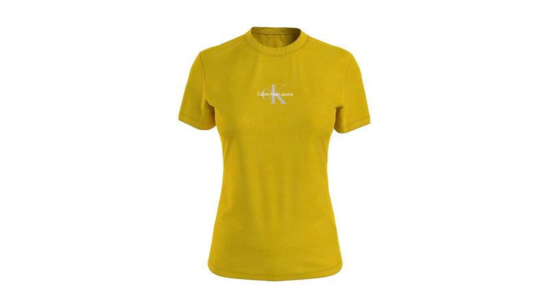 Camiseta calvin klein discount amarilla