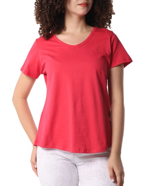 Playera Levi's Manga Corta color Rojo para Mujer