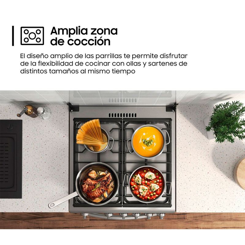 Cocina a gas de 24