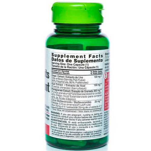 Super Fruits Anti-Oxidant Formula 60 capsulas