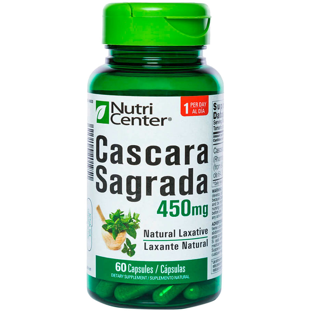 Cascara Sagrada 450mg - Siman El Salvador
