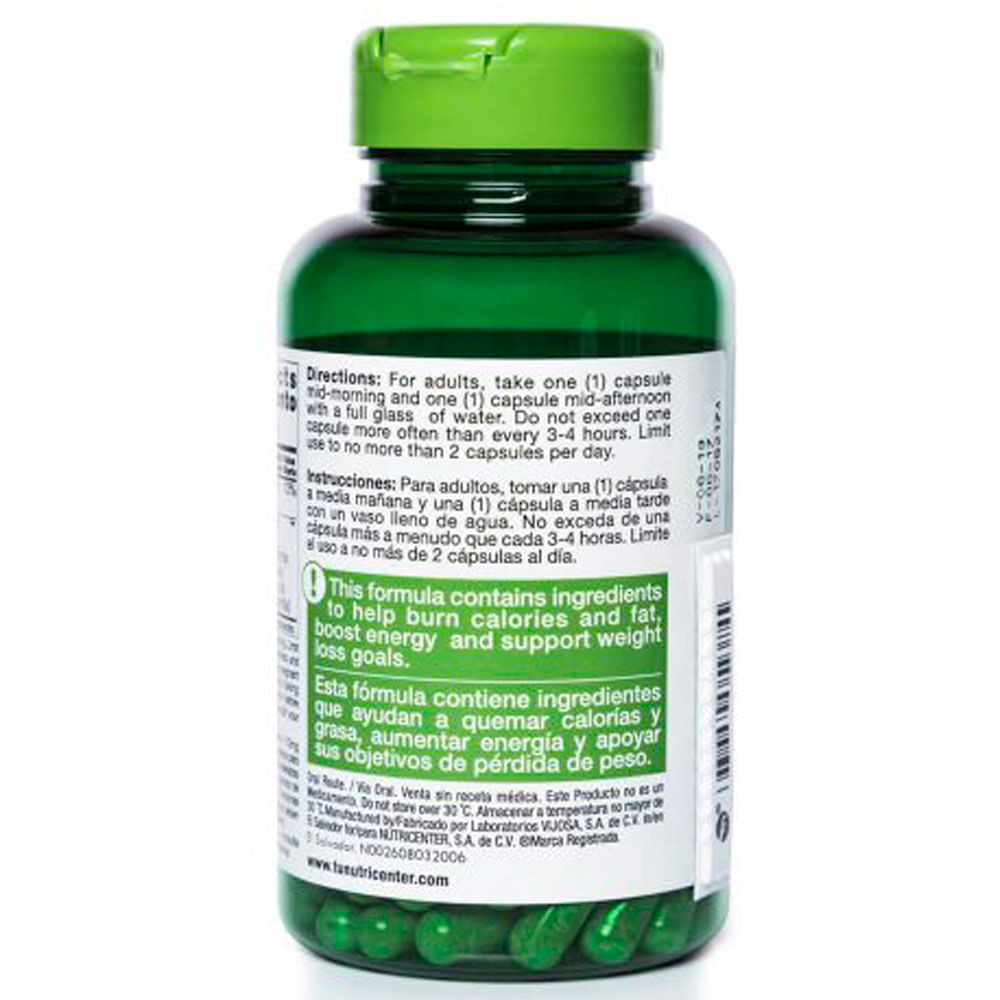 Super Green Tea Diet 60 capsulas Siman El Salvador