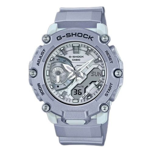 Reloj Casio G-shock análogo/digital resina plateada para hombre