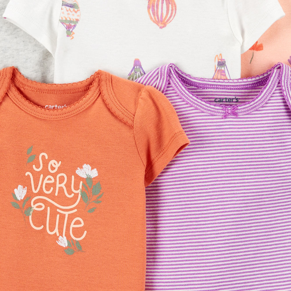 Ropa Bebe Niño Verano De A Meses Pack Mamelucos Con Pies