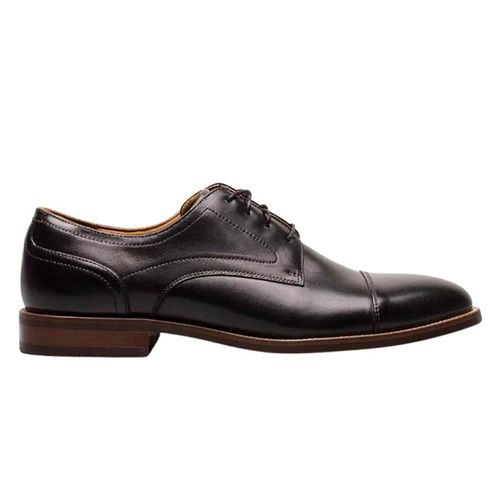 Zapato de vestir Florsheim rucci cap toe oxford negro para hombre