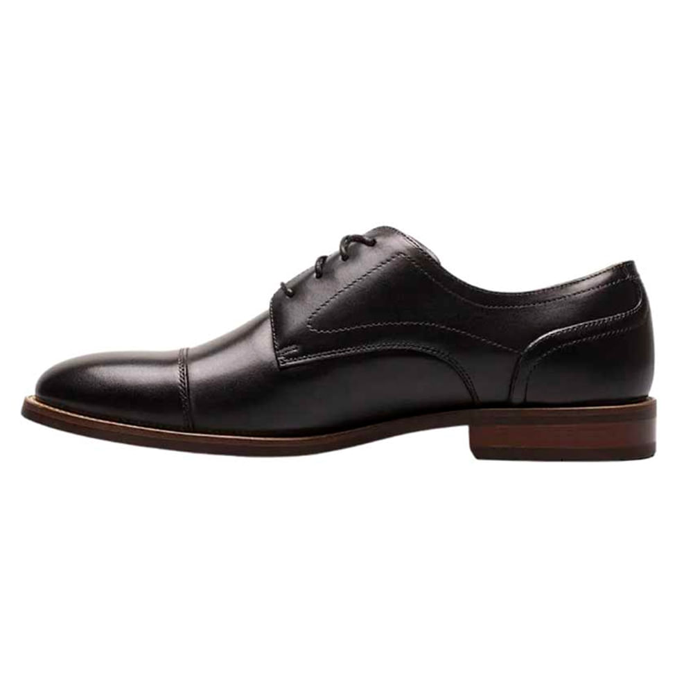 Calzado de vestir Florsheim rucci cap toe oxford negro para caballero