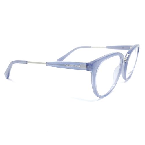 Emporio Armani montura completa de acetato azul para mujer