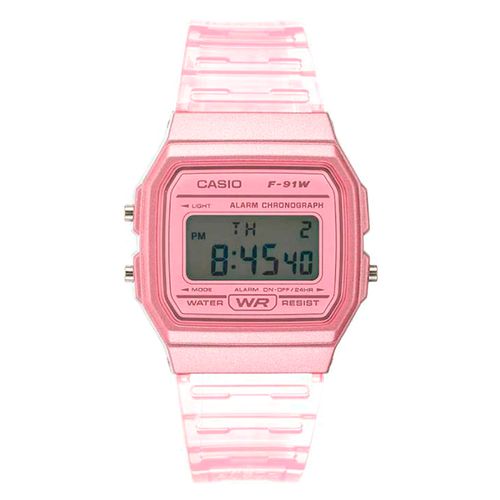 Reloj Casio digital resina rosado para mujer