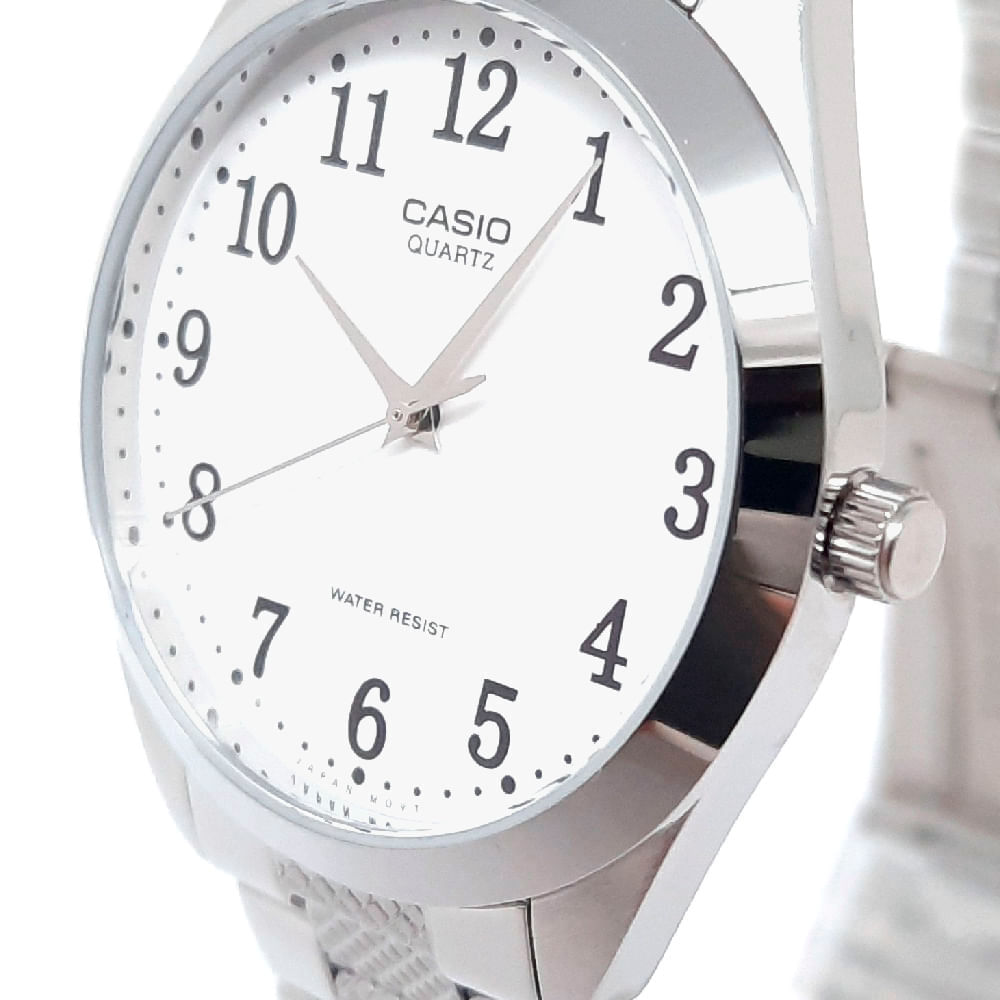 Reloj Casio Mujer Plateado 201-10-2772 100% Original