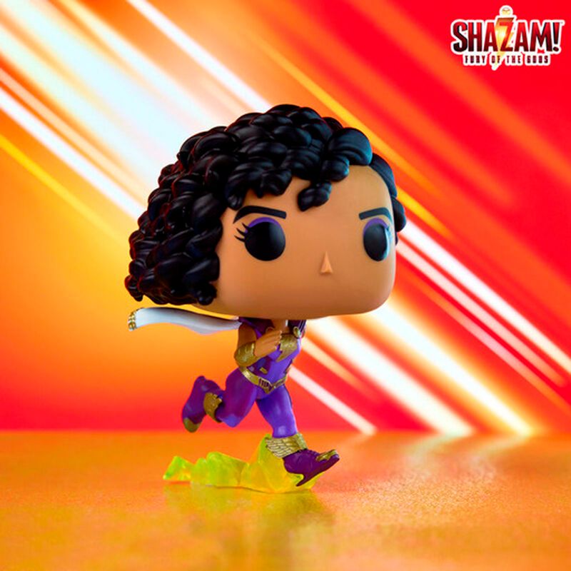DC Shazam! Darla Actionfigur – 15 Cm Groß, 14 Gelenke, Mit Umhang & Leucht-Accessoire, Inkl. Feinde-Figur