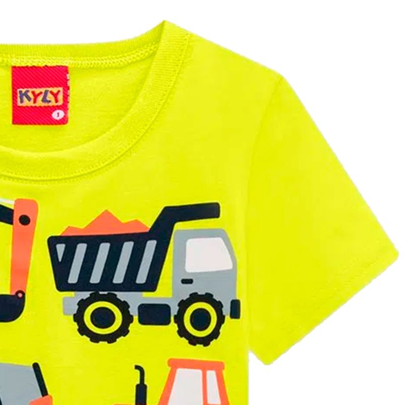 Camiseta Dry Niño Amarilla (CI-DRYNI-07)