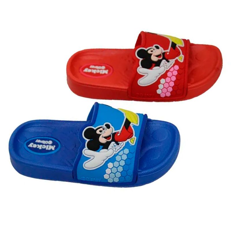 Bata bebe coralina Mickey Mouse azul/amarillo Ref.0322 Suncity