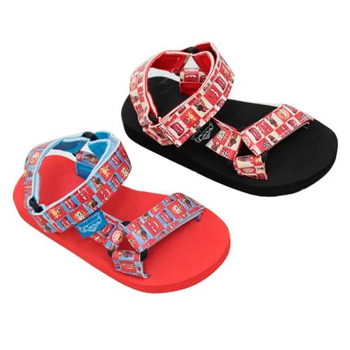 Sandalia casual Disney cars rojo/negro para niño bebé-Surtido