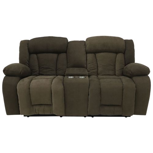 Love seat reclinable con consola Positano