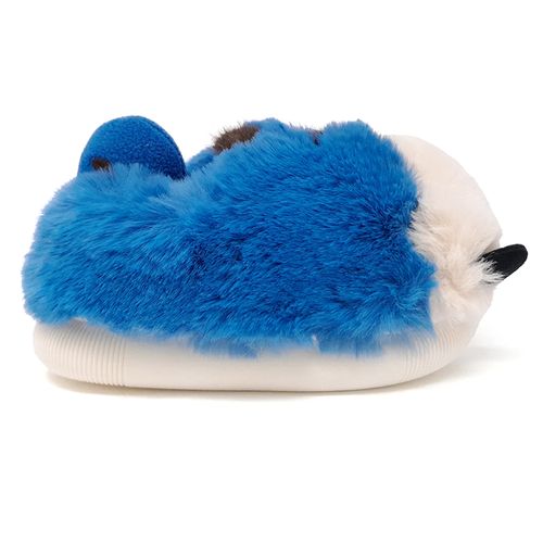 Pantufla garra Orange design azul para niño